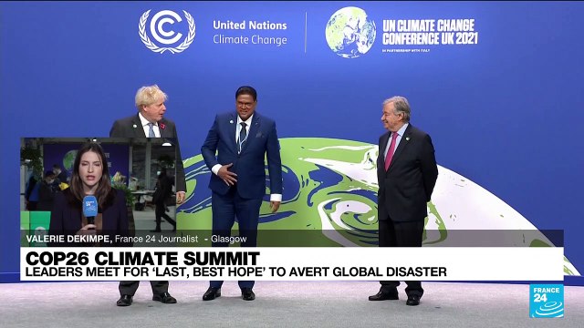 COP26: World leaders in Glasgow for 'last, best hope' climate summit