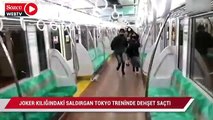 Joker kılığındaki saldırgan Tokyo treninde dehşet saçtı