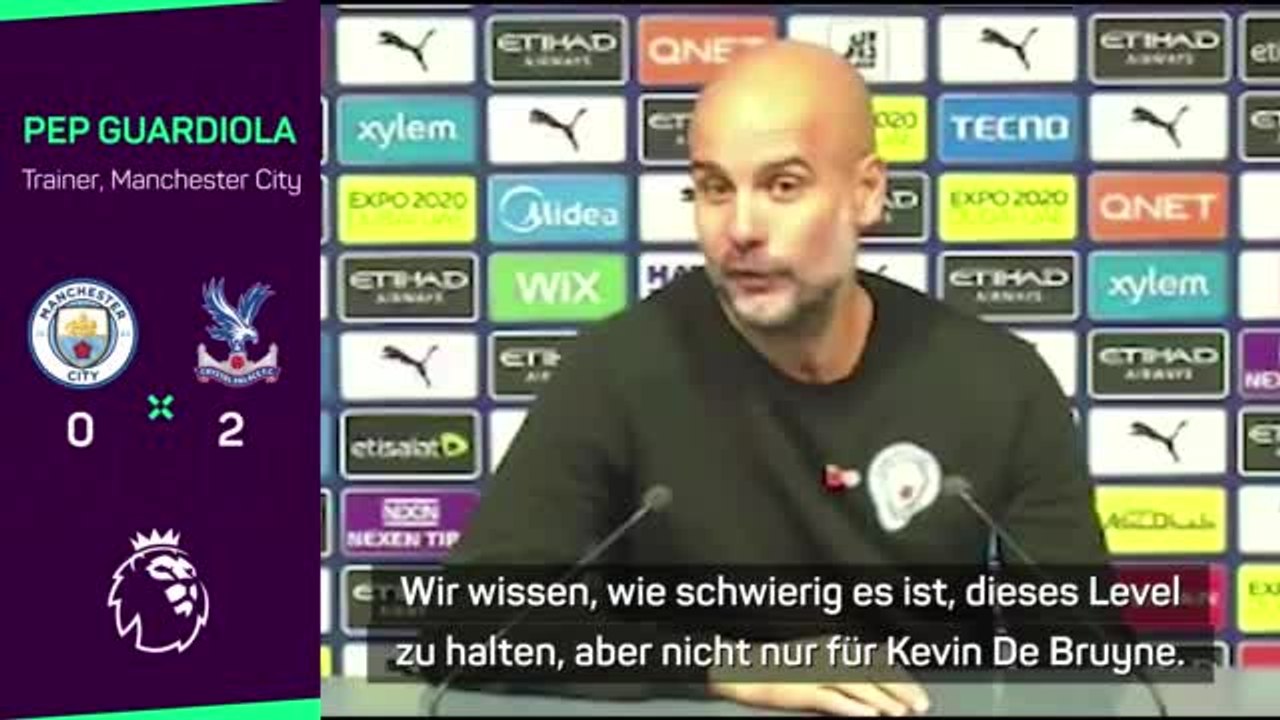 Guardiola nach Pleite: 'Anspruch ist hoch'