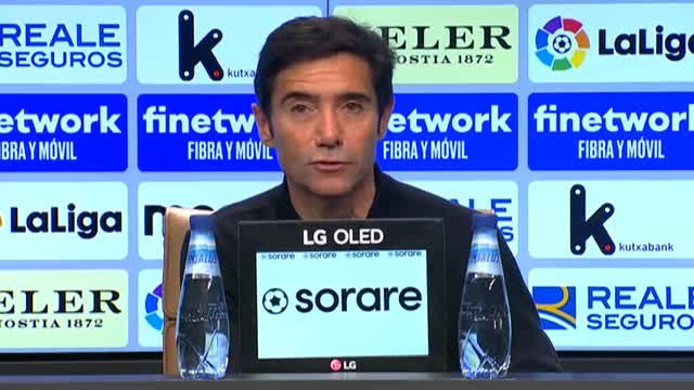 Marcelino: Si alguien merecía ganar el partido, fuimos nosotros