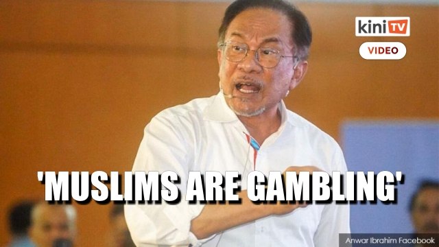 Anwar: Tens of thousands of Muslims gambling on slot machines
