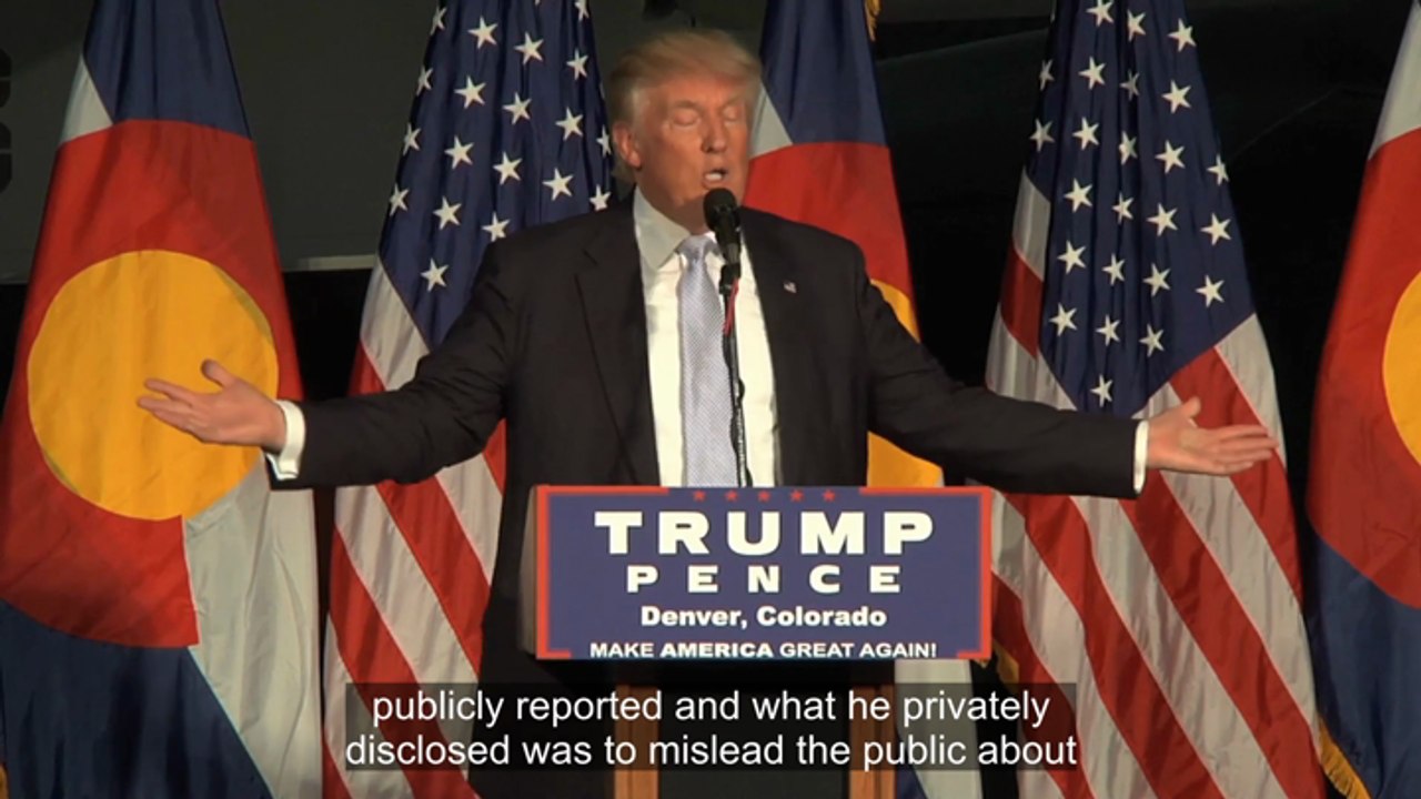 Did Trump Hide Hotel Losses?  - Subtitled