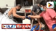 Mga residenteng apektado ng water interruption ng Maynilad, nagkumpulan at nagkasingitan sa pila