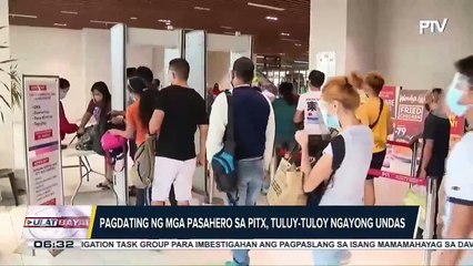 Pagdating ng mga pasahero sa PITX, tuloy-tuloy ngayong UNDAS