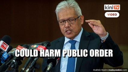 Hamzah: 'Gay is Okay' book could still harm public order
