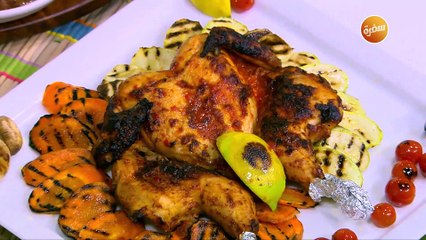 دجاجة مشوية حارة | غادة التلي