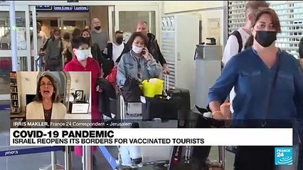 Israel reopens its borders for vaccinated tourists