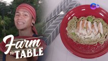 Farm To Table: Chef JR Royol’s creamy pesto pasta recipe