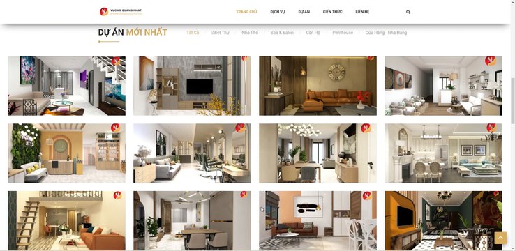 Vương Quang Nhật - Thiết kế, thi công nội thất và kiến trúc