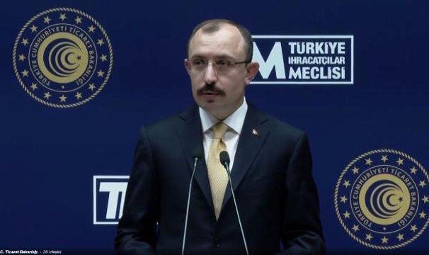 Son dakika haberleri | Bakan Muş: 2021 yılının 10 ayında, 2019 yılında yakalamış olduğumuz 180,8 milyar dolarlık en yüksek yıllık ihracat rekorumuzu geride bırakmış olduk