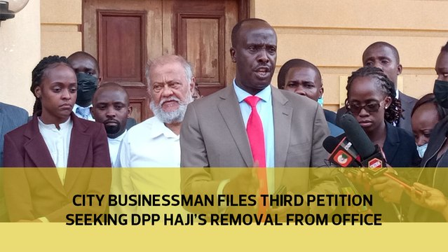 City businessman files third petition seeking DPP Haji's removal from office