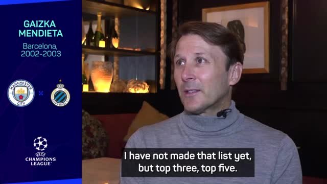 Guardiola in top three managers list of all time - Mendieta