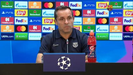 Sergi Barjuan: "Para mí es un orgullo representar al club en estos momentos"