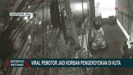 Aksi Pengeroyokan dan Pembacokan di Kuta Bali Viral di Media Sosial