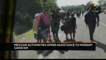 FTS 8:30 01-11: Mexican authorities offer assistance to migrant caravan