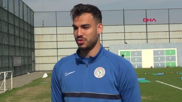 SPOR Çaykur Rizesporlu Cemali Sertel Artık sonuç almak istiyoruz