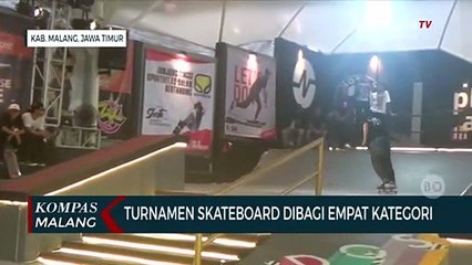 Download Video: Turnamen Skateboard di Malang Diikuti Para Atlet Nasional