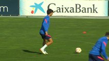 Joao Félix recupera la sonrisa tras la victoria ante el Betis