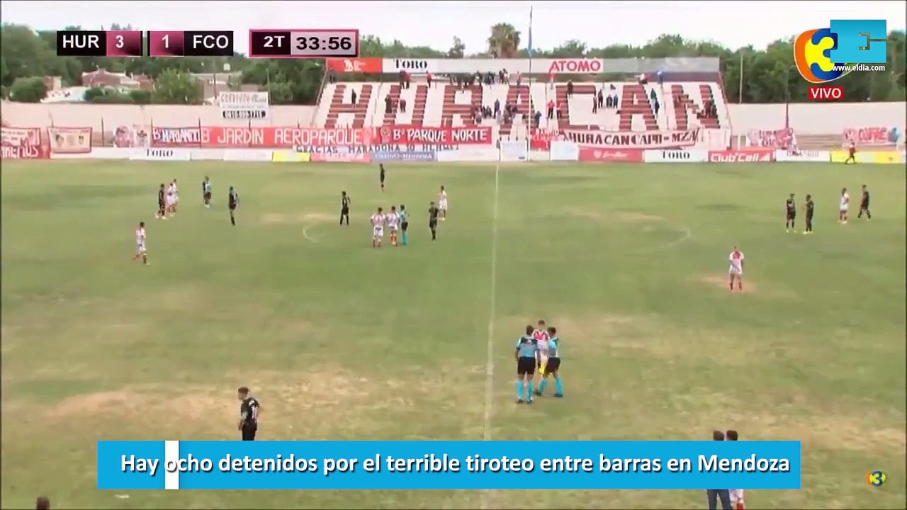 Hay ocho detenidos por el terrible tiroteo entre barras en Mendoza