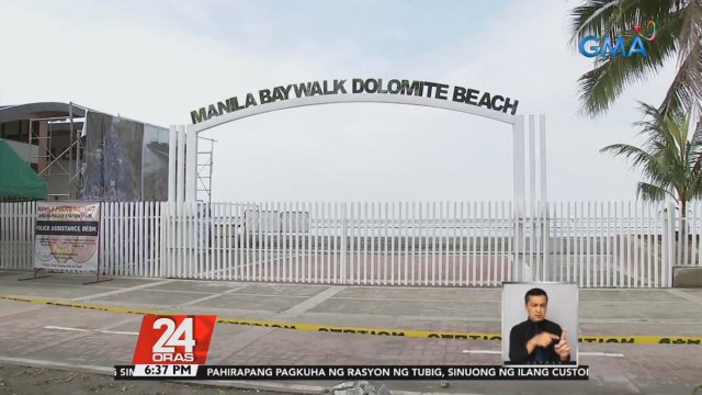 Ilang papasyal sana sa saradong Dolomite beach, nagpunta na lang sa Harbor Bay | 24 Oras