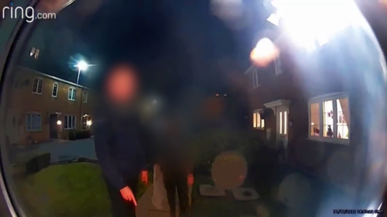 Sutton teenagers go viral after Ring doorbell captures Halloween good deed