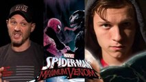 Ton Holland and Tom Hardy Talking about Venom and Spiderman potentiality || Meeting for 5min straight