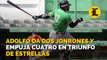 Adolfo da dos jonrones y empuja cuatro en triunfo de Estrellas