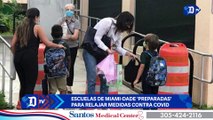 Escuelas de Miami-Dade 'preparadas' para relajar medidas contra COVID | El Diario en 90 segundos