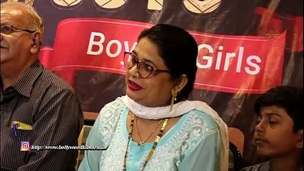 Riva Arora, Shams Rathod, Jayant Bagda press confrence of our tv reality show "Hum Hai Gully Guys Boys & Girls"