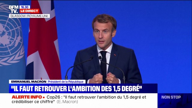 Pour Emmanuel Macron, il faut arriver à lier l'agenda de lutte contre le dérèglement climatique avec les agendas de la biodiversité et du commerce