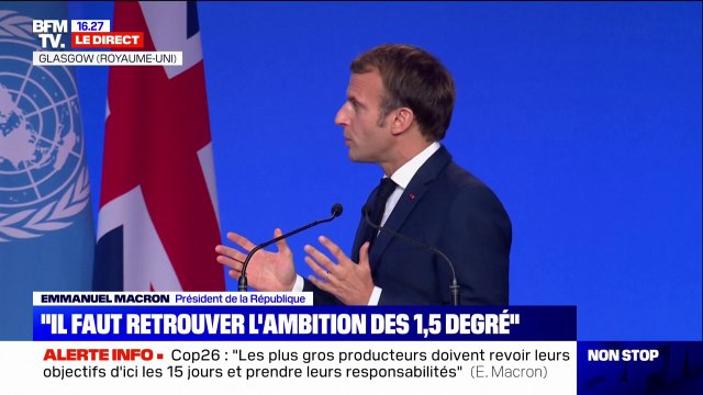 Emmanuel Macron: Nos jeunesses veulent nous voir prendre des engagements, veulent voir nos actions suivre et veulent que ce soit mesurable