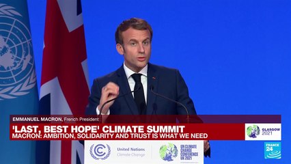 France's Macron urges 'largest emitters' to boost climate action
