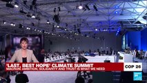COP26: 'Ambition, solidarity and trust is what we need' says France's Macron