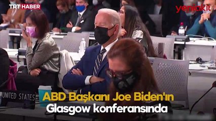 ABD Başkanı Biden konferansta uyukladı sosyal medyada gündem oldu!
