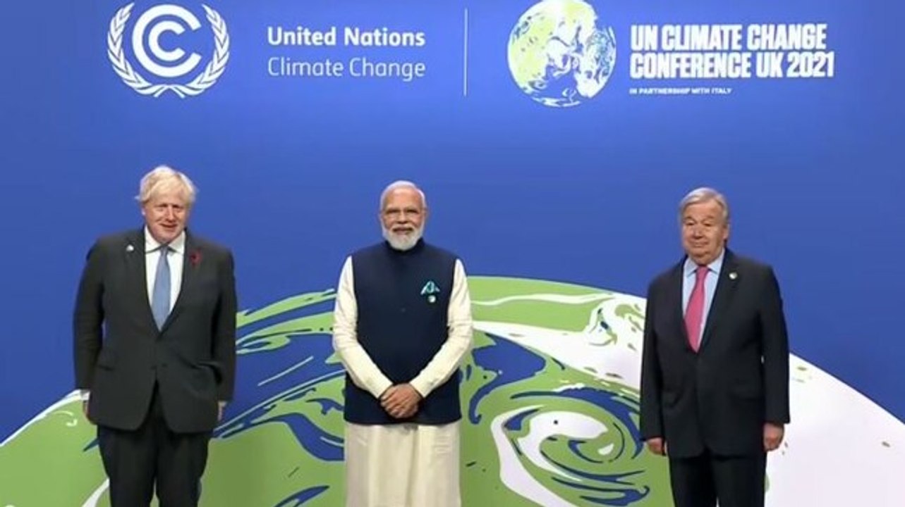 COP26: PM Modi to present India's climate actio...