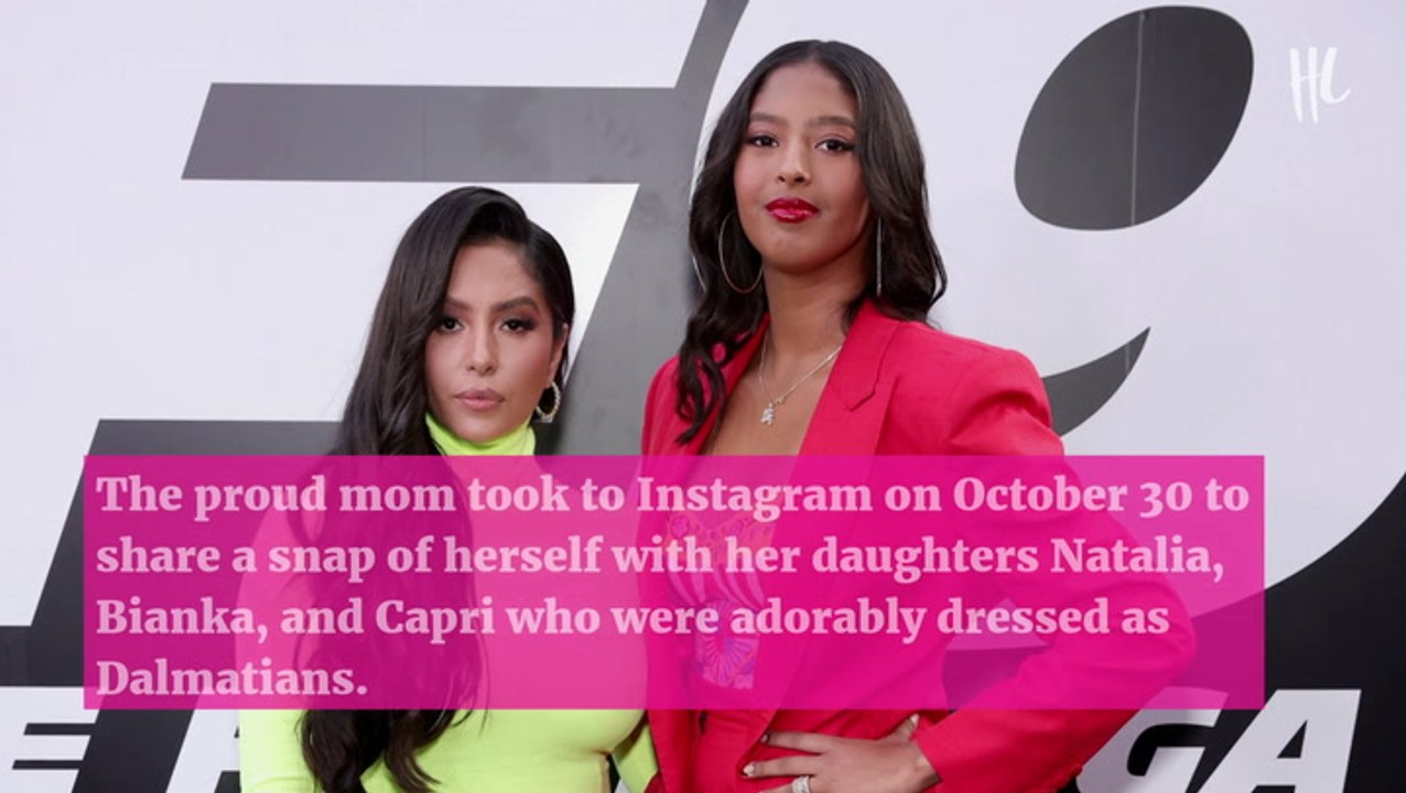 Vanessa Bryant Is Cruella De Vil With Daughters Natalia, Bianka & Capri As Dalmatians