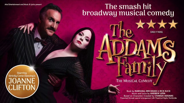 Rehearsal footage, including interviews with cast, for The Addams Family at the Sheffield Lyceum.