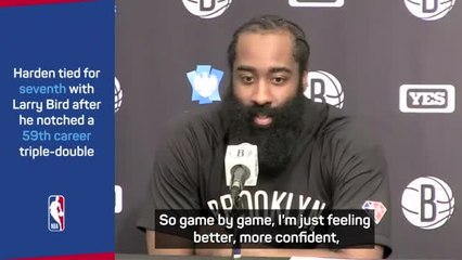 Harden feeling confident after slow start
