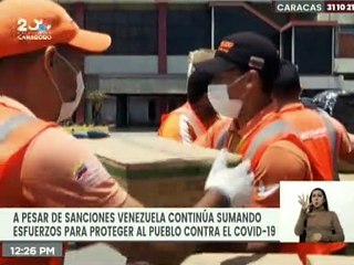 Frente a las medidas coercitivas de EEUU, Venezuela garantiza protección contra la COVID-19