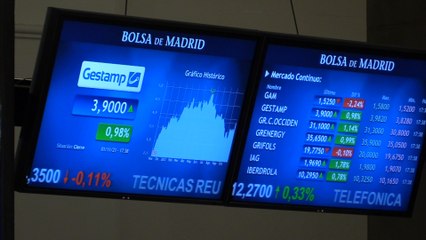 La bolsa española se queda a las puertas de los 9.200 puntos después de ganar un 1,38 %
