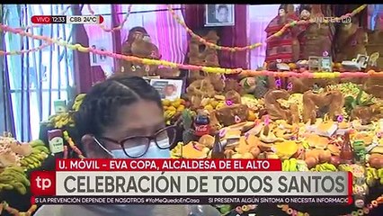 Alcaldía alteña instala mesa por Todos Santos e invitan a la población a respetar las medidas de bioseguridad