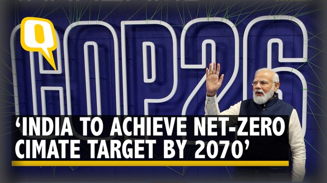 India to Achieve Net-Zero Climate Target by 2070: PM Modi at COP26 Summit