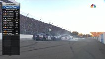 NASCAR Cup Series 2021 Martinsville Overtime Bowman Win Frustrated Hamlin Push Him