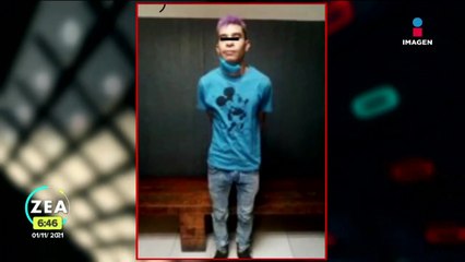 Así fue detenido un ladrón de celulares en la alcaldía Cuauhtémoc