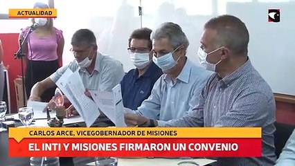 El INTI y Misiones firmaron un convenio