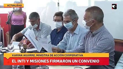 El INTI y Misiones firmaron un convenio Karina Aguirre