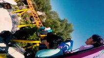 Rewind Racers Roller Coaster (Adventure City Theme Park - Stanton, CA) - 4K Roller Coaster POV Video