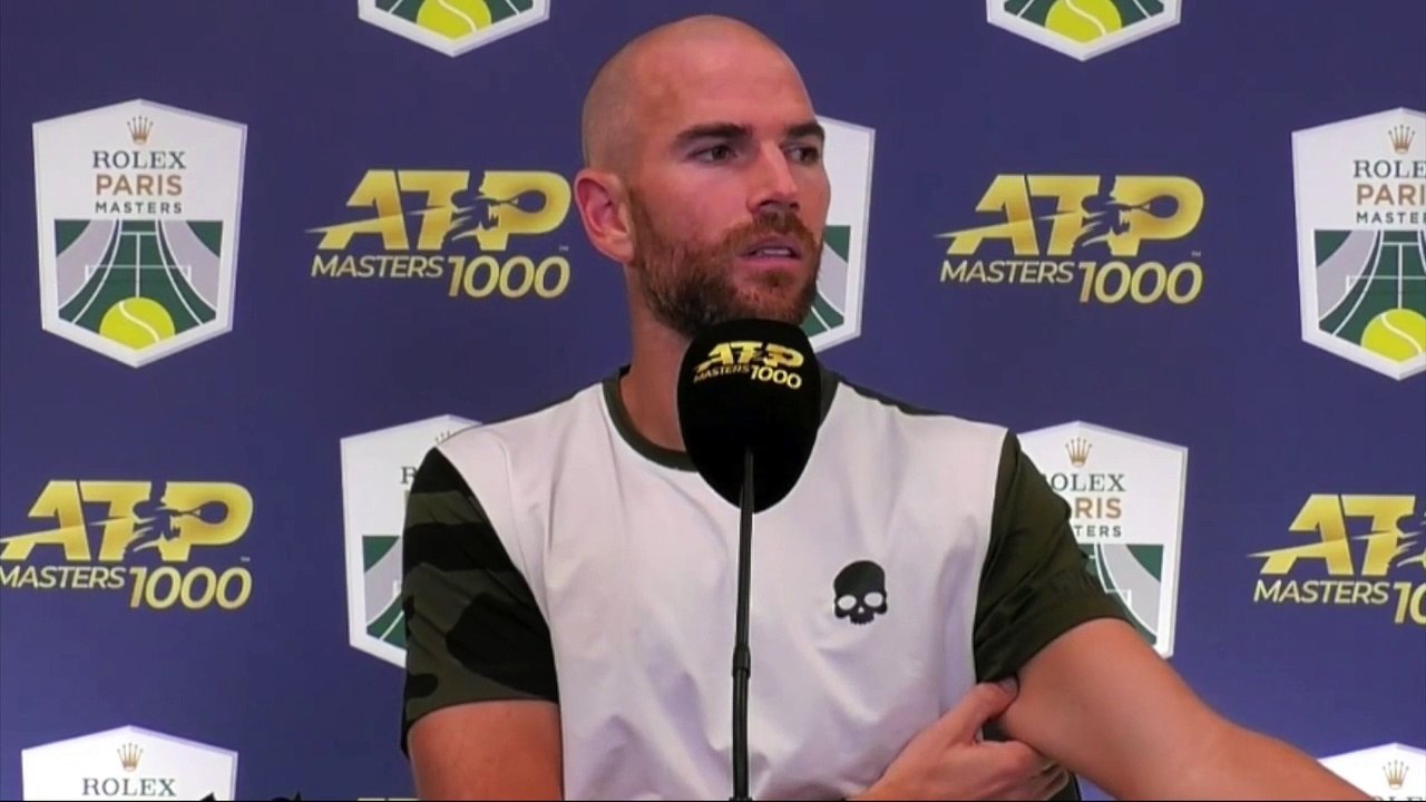 ATP - Rolex Paris Masters 2021 - Adrian Mannarino : "Je suis hyper content de pouvoir rejouer à 100 %"