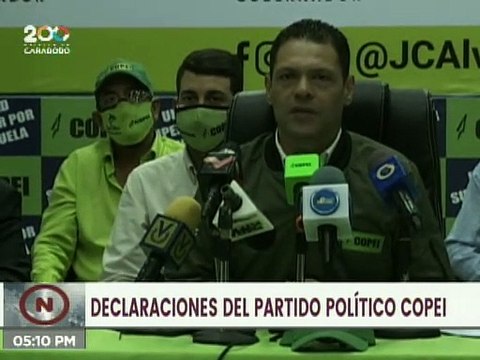 COPEI ofreció balance del cronograma electoral en el cual han contado con una participación activa