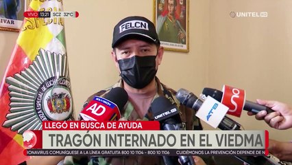 "Tragón" de 22 años asiste de manera voluntaria a un hospital de Cochabamba tras ingerir capsulas de cocina